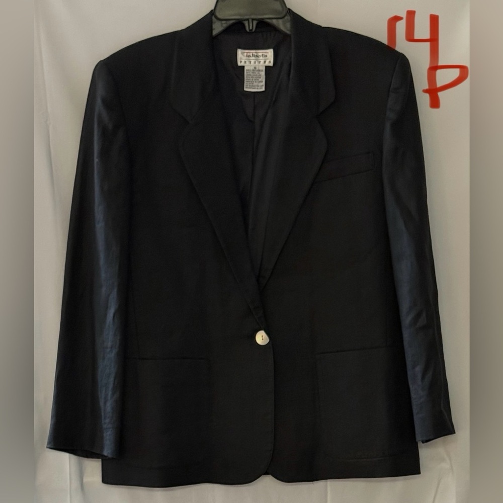 Vintage Talbots Classic Black Blazer